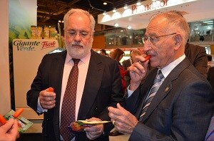 Miguel Arias Cañete inaugura la Feria Internacional del Sector de Frutas y Hortalizas Fruit Attraction
