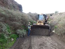 La Concejalía de Agricultura arregla 15 tramos de caminos rurales afectados por las lluvias del pasado fin de semana