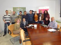 El investigador Luis Yebra y el empresario Francisco Bermúdez comparten ‘Café con ciencia y mucha innovación’ en el PITA