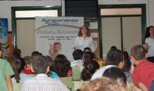 Agroponiente ha desarrollado esta mañana una jornada de promoción de la alimentación saludable en el Colegio Tierno Galván de El Ejido