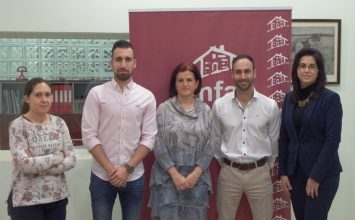 Amfar traslada a los representantes de Nuevas Generaciones Almería las necesidades de los jóvenes del medio rural