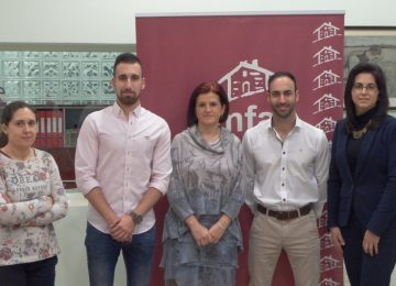 Amfar traslada a los representantes de Nuevas Generaciones Almería las necesidades de los jóvenes del medio rural
