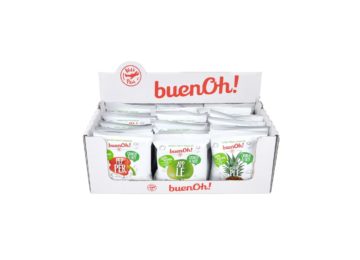 Unica lanza sus snacks deshidratados BuenOh! en Amazon España, Reino Unido y Alemania