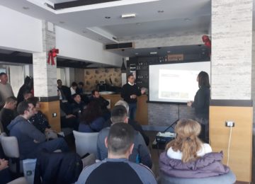 Técnicos de Vellsam ofrecen una charla sobre sustancias activas y efectos en cultivo en Serbia