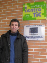 José Emilio Padilla, coordinador TIC del IES Fernando de los Ríos, Fuentevaqueros 