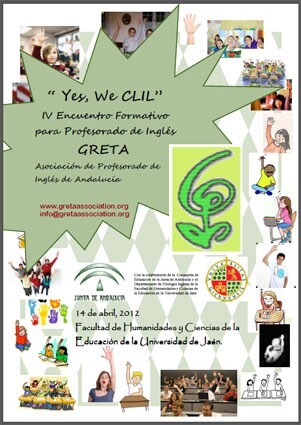 Cartel de la actividad formativa organizada por la Asociación de Profesores de Inglés, GRETA