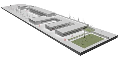 Maqueta del nuevo centro que se va a construir en Atarfe