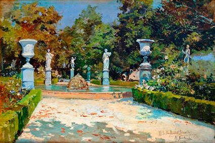 'Jardín del Carmen de los Mártires' (1898) M. Bertuchi