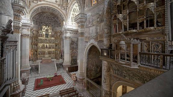 La iglesia del Monasterio de San Jerónimo acogerá el domingo el concierto inaugural de Capilla Renacentista Granada/ IDEAL
