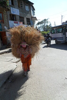 Una de las imágenes de la muestra 'Mujeres de Nepal'/G. OSUNA