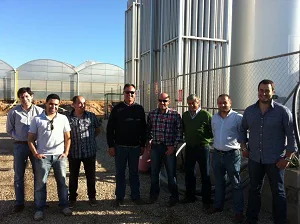 Agricultores extremeños toman nota del trabajo de las cooperativas de Almería
