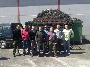 Coag valora la puesta en marcha de un punto de acopio de residuos en Dalias