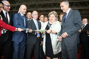 La consejera de Agricultura y Pesca ha inaugurado en Almería la XXVII feria hortofrutícola internacional Expo Agro, dedicada a la seguridad alimentaria