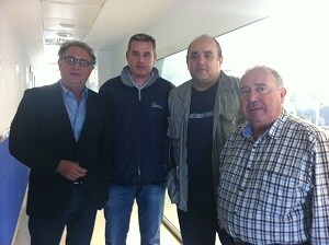 Jesús Caicedo trasladará a Arias Cañete los problemas del sector pesquero almeriense