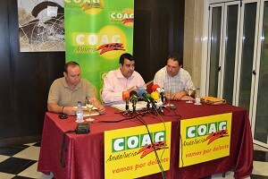 COAG Almería denuncia que las deudas de la Junta con la provincia tienen frenado el sector agrario