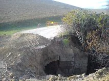 Asaja Granada exige a la Junta de Andalucía la reparación de la comarcal 334 tras el hundimiento de una alcantarilla