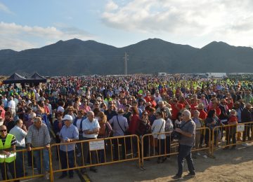 Miles de regantes del Almanzora exigen garantía de agua a un precio justo