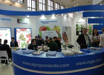 Grupo Agroponiente mejora su ubicación en Fruit Logística para optimizar su promoción del producto almeriense
