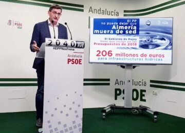 El PSOE exige al Gobierno central 206 millones de euros para infraestructuras hídricas