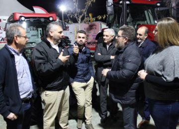 Sánchez Haro aplaude el escaparate de la Feria Agrícola y Ganadera de Huércal-Overa para las producciones locales