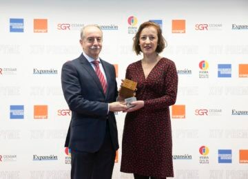 La empresa almeriense Caparrós Nature, galardonada  en los XIV premios Pyme  Ifema y Expansión