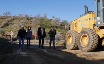 Comienzan en Adra los trabajos de mejora del camino de El Trebolar con una inversión de 300.000 euros