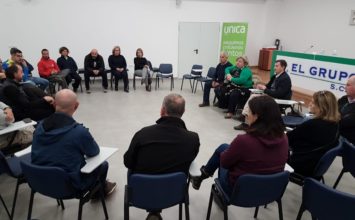 Clara Aguilera anima a los agricultores a asociarse en OPFHs para batallar las crisis