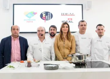 Almería 2019 se ilumina con un showcooking de las estrellas de la cocina José Álvarez y Miguel Barrera organizado por IDEAL