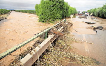ASAJA reclama la declaración de zona catastrófica en las zonas afectadas por el temporal