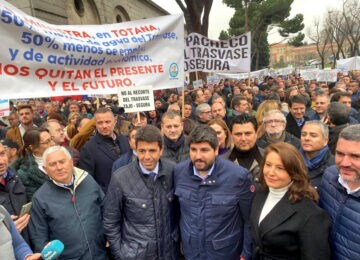 La Junta respalda a los regantes de Almería en Madrid y defiende el trasvase Tajo-Segura