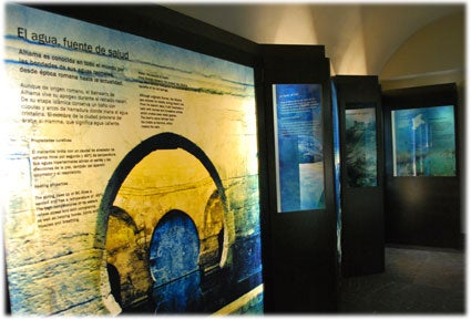 Sala del CIAG dedicada al agua Sala del CIAG dedicada al agua