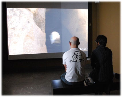 Sala de proyección en 3 D Sala de proyección en 3 D