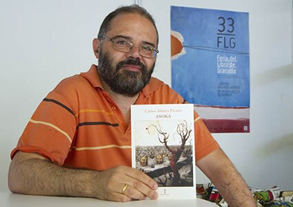 Carlos Almira en la 33º Feria del Libro de Granada (FOTO: www.ferialibrogranada.org/)
