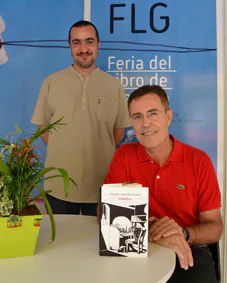 Paolo Romerini y Francisco Morales Lomas en la pasada Feria del Libro