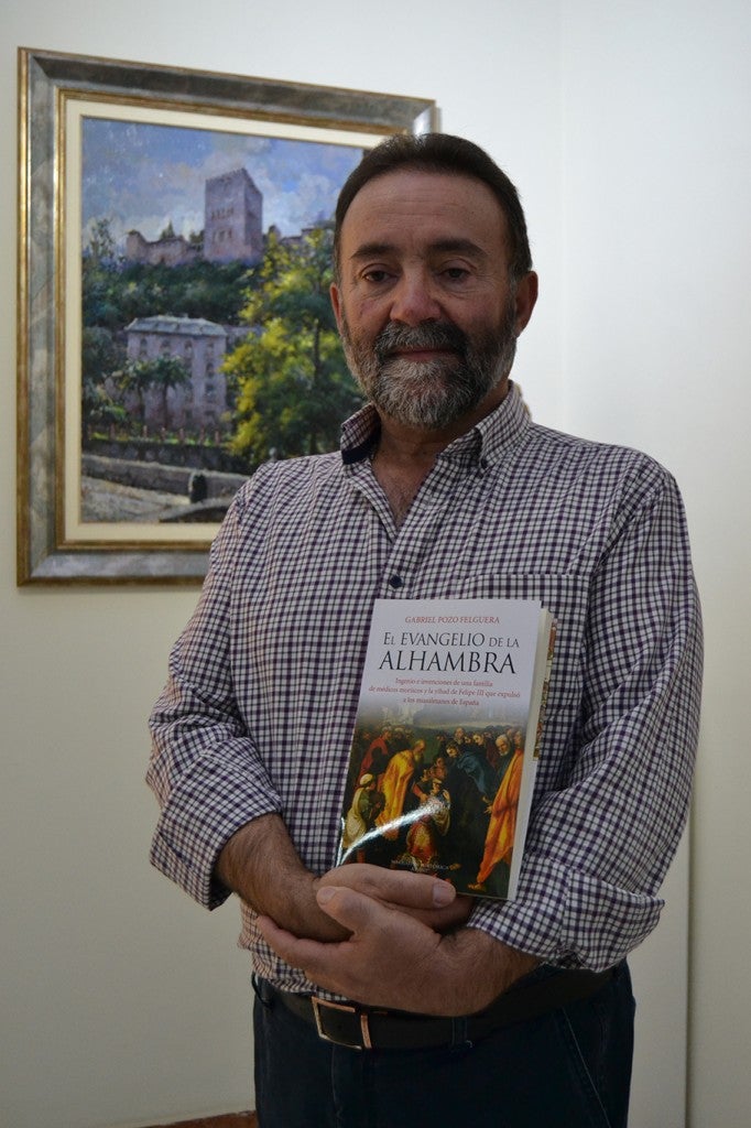 Gabriel Pozo, autor de 'El Evangelio de la Alhambra'https://static-ms.ideal.es/ A. ARENAS