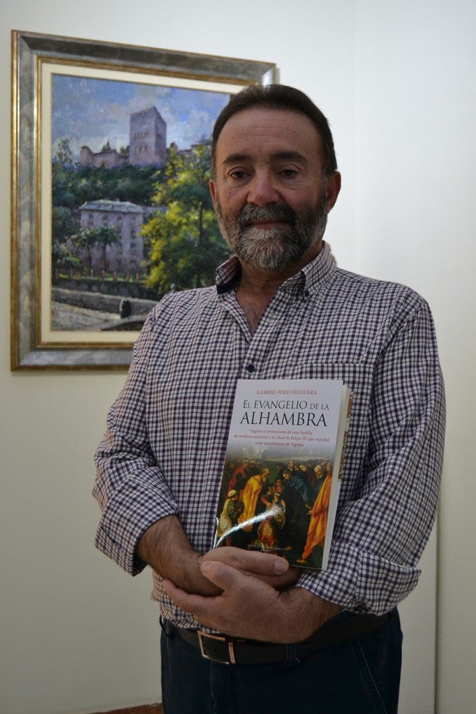 Gabriel Pozo, autor de 'El Evangelio de la Alhambra'/ A. ARENAS