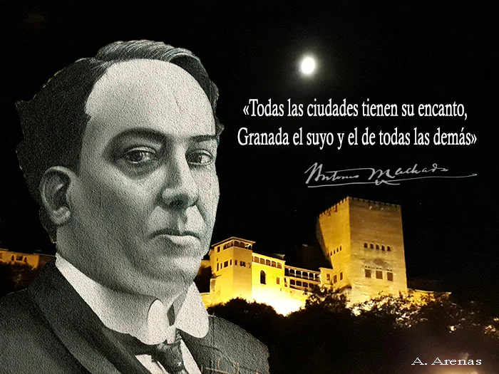 Mustapha Busfeha García: «Dijeron de Granada, IV: Antonio Machado» - En  Clase