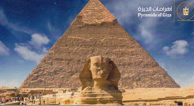 Ticket para visitar las pirámides y esfinge